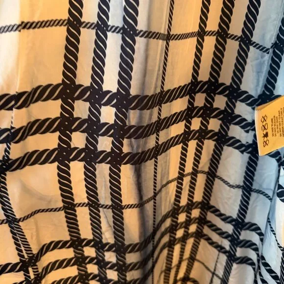 Burberry Bonnie Belt Raincoat Iridescent Cream Detachable Hood Snap Size 12 READ - Picture 15 of 16